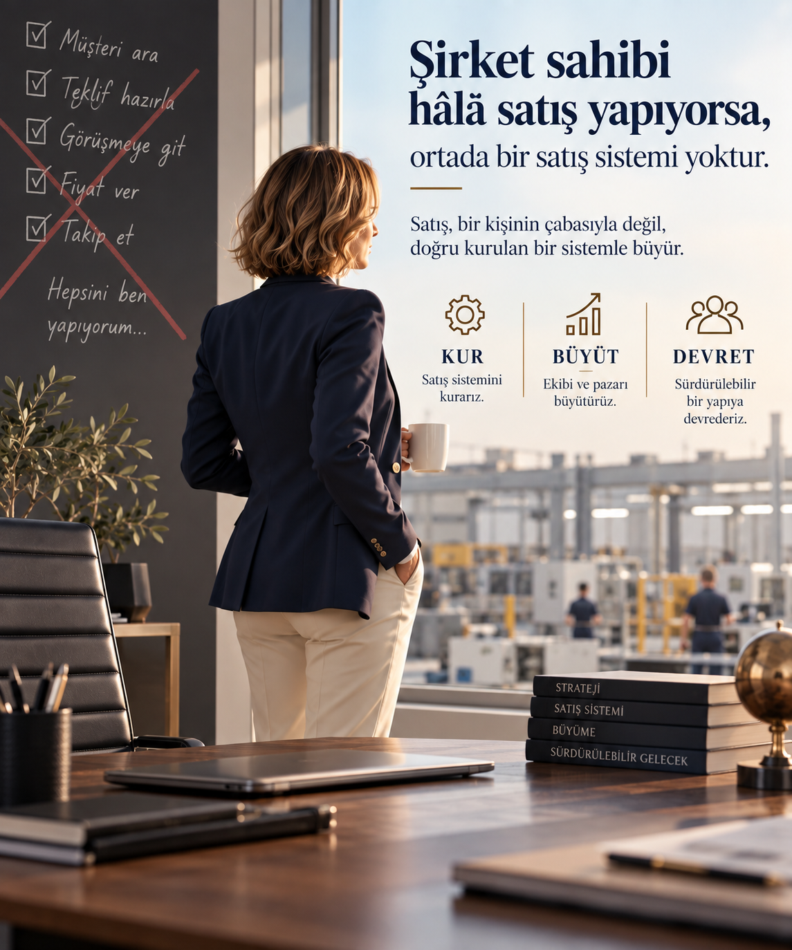 Şirket Sahibi Hâlâ Satış Yapıyorsa, Ortada Bir Satış Sistemi Yoktur